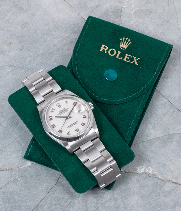 Rolex Datejust 36 Oyster Quadrante Avorio Computer Arabi 16200 - immagine 5