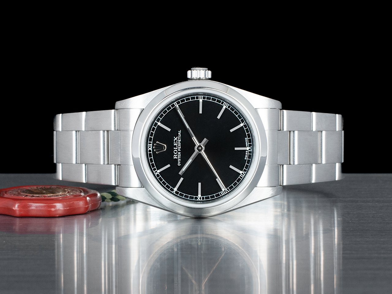Rolex Oyster Perpetual 31 Nero Oyster 77080 Royal Black Onyx - immagine 3