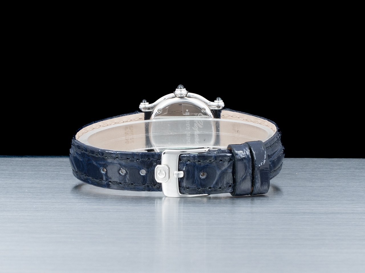 Chopard Happy Sport Lady 27-8245 Quadrante Rosa Tre Stelle e Luna Diamanti - immagine 4