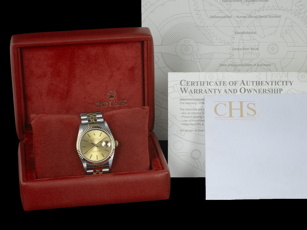 Rolex Datejust 36 Champagne Jubilee 16233 Crissy - immagine 5