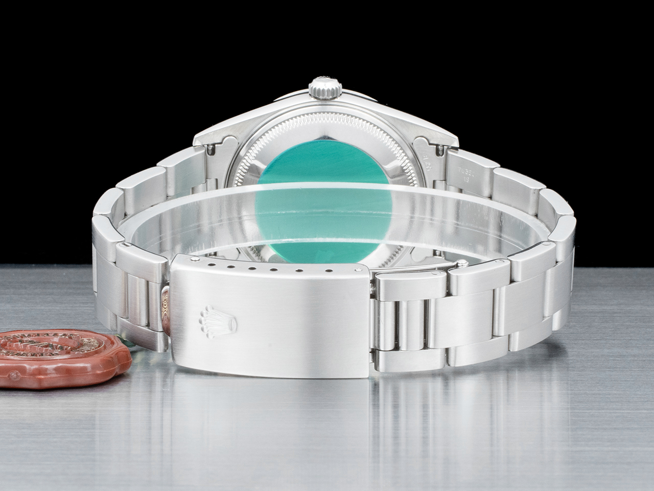 Rolex Date 34 Blu Oyster 15200 Blue Jeans - immagine 4