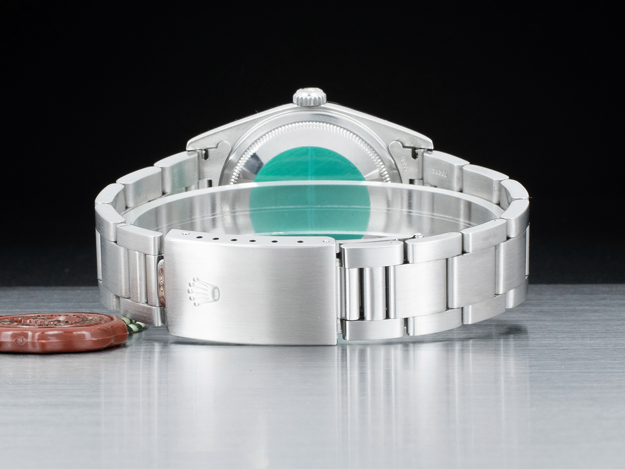 Rolex Datejust 36 Oyster Quadrante Rodio Romani 16200 - immagine 4