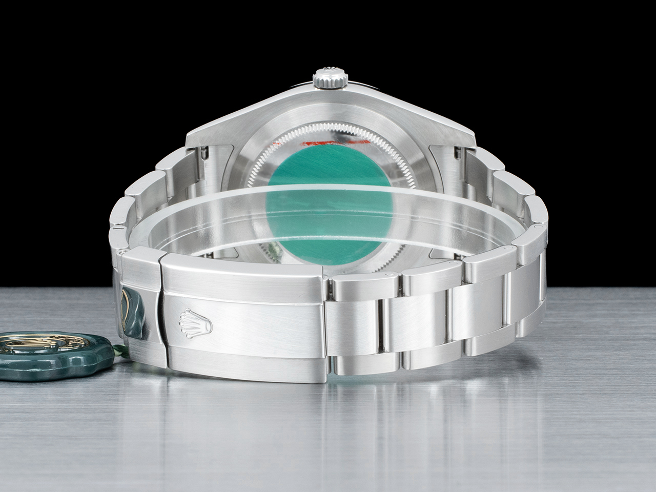 Rolex Datejust 41 Blu Oyster 116300 Blue Jeans - immagine 4