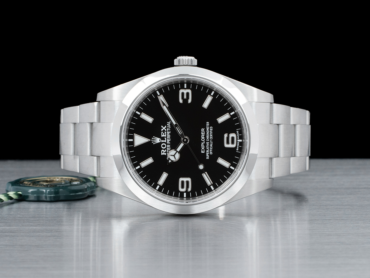 Rolex Explorer 39 214270 Oyster Quadrante Nero Mark II - immagine 3