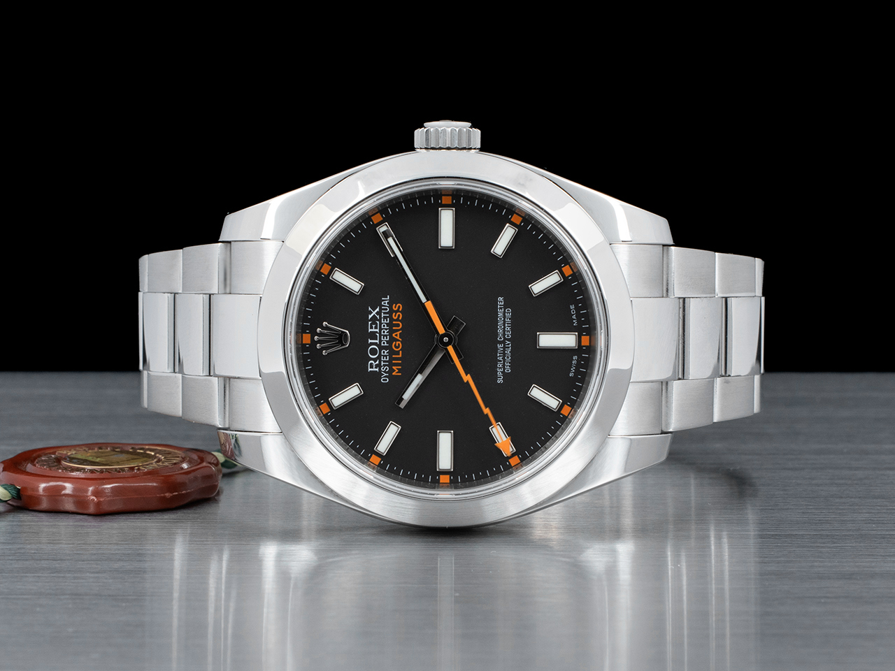 Rolex Milgauss 116400 Oyster Quadrante Nero - immagine 3