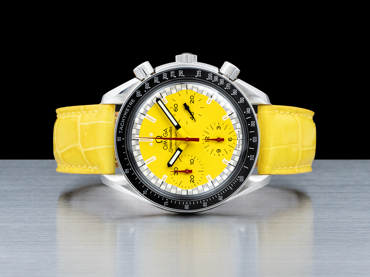 Speedmaster Reduced Automatic 3510.12 Yellow Dial - immagine 3