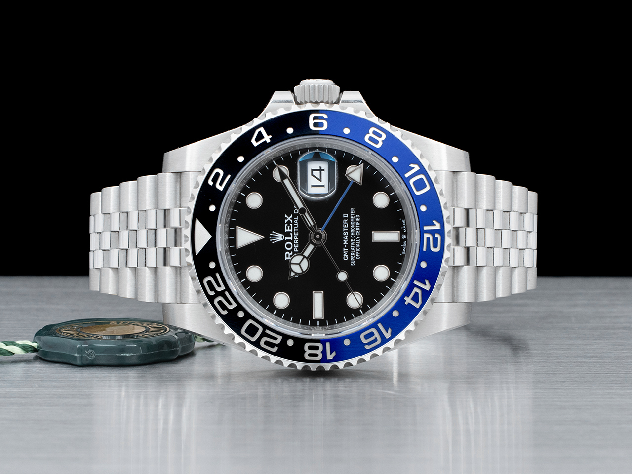 Rolex GMT-Master II 126710BLNR Jubilee Ghiera Ceramica Batgirl - immagine 3