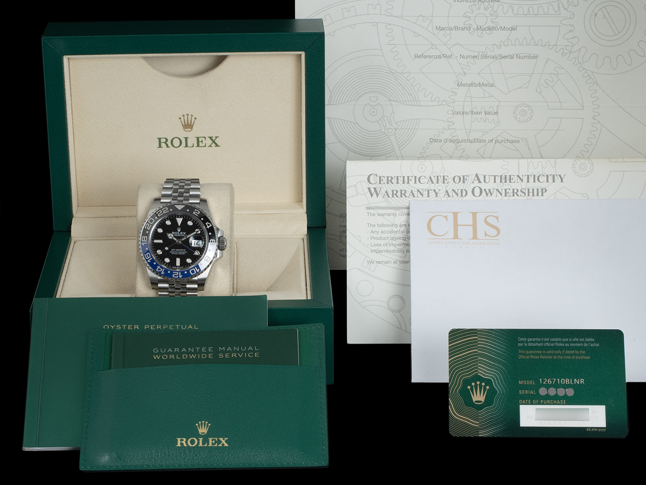 Rolex GMT-Master II 126710BLNR Jubilee Ghiera Ceramica Batgirl - immagine 5
