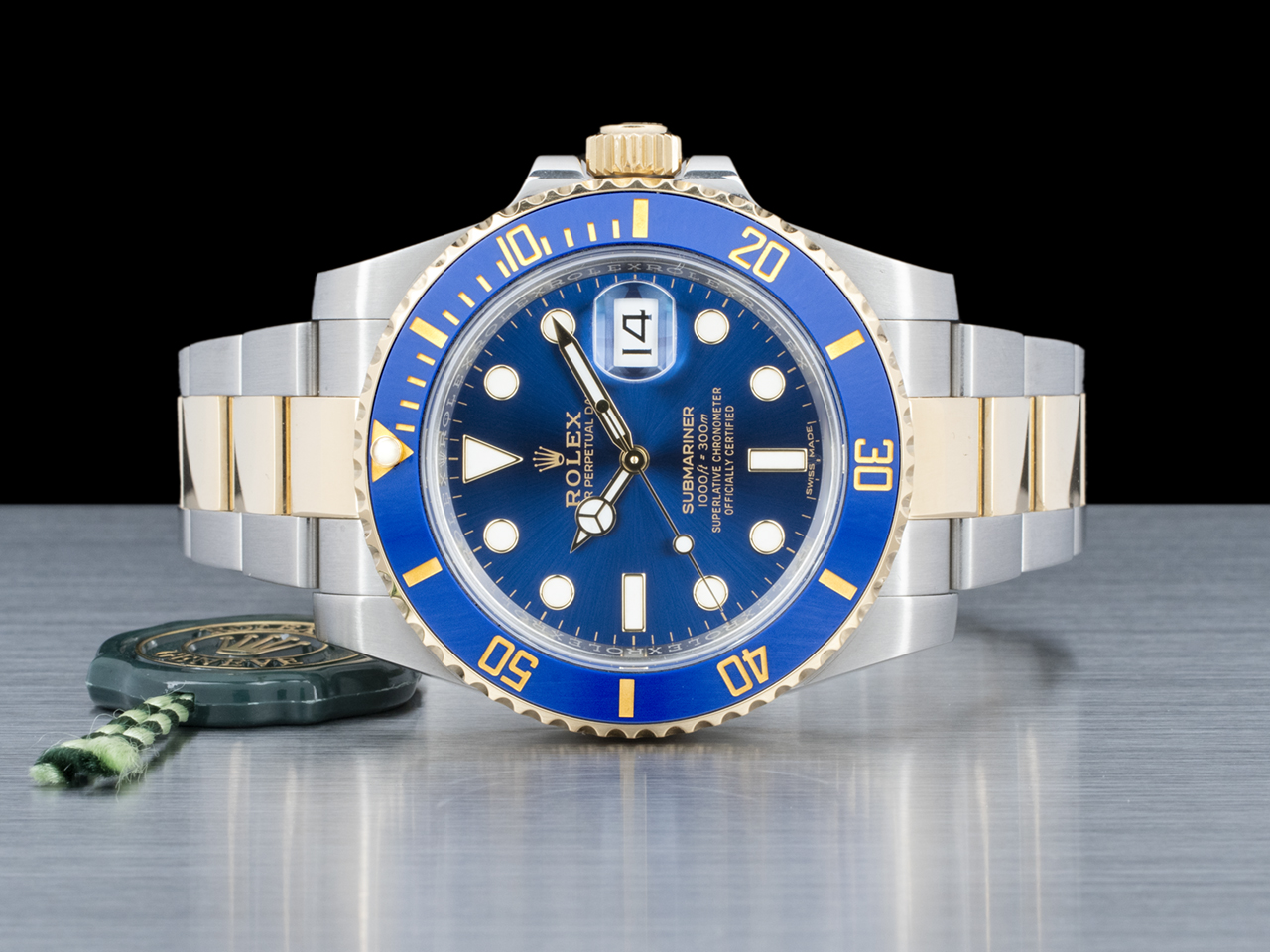 Rolex Submariner Date 116613LB Oyster Quadrante Blu - immagine 3