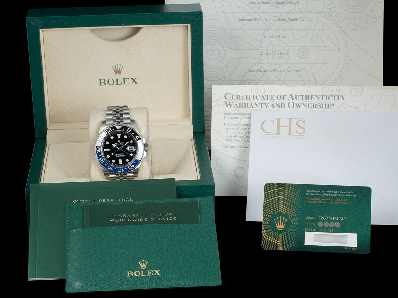 Rolex GMT-Master II 126710BLNR Jubilee Ghiera Ceramica Batgirl - immagine 5