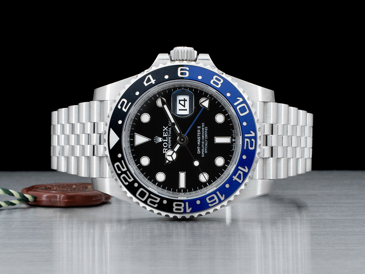 Rolex GMT-Master II 126710BLNR Jubilee Ghiera Ceramica Batgirl - immagine 3