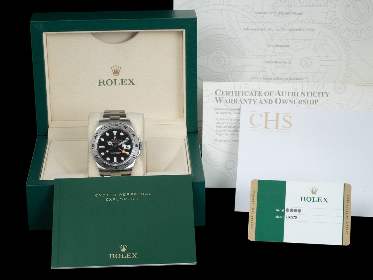 Explorer II 42 216570 Black Dial - Rolex Guarantee - immagine 5