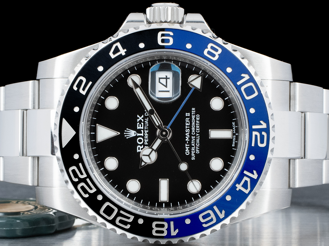 Rolex GMT-Master II Batman 116710BLNR Ghiera Ceramica Blu Nera
