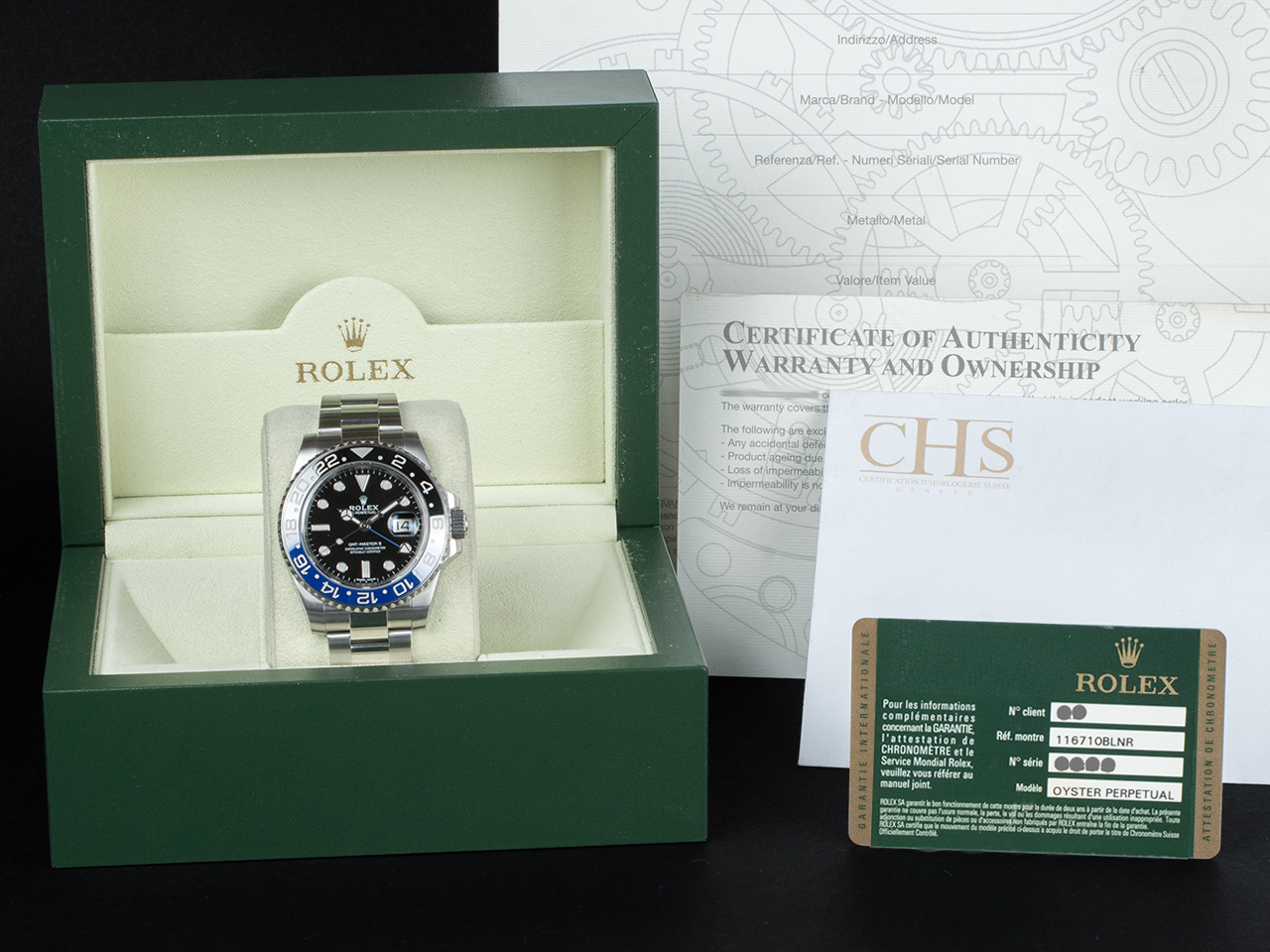 Rolex GMT-Master II Batman 116710BLNR Ghiera Ceramica Blu Nera - immagine 5