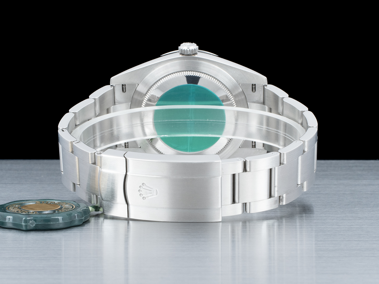 Rolex Oyster Perpetual 41 124300 Oyster Quadrante Argento - immagine 4