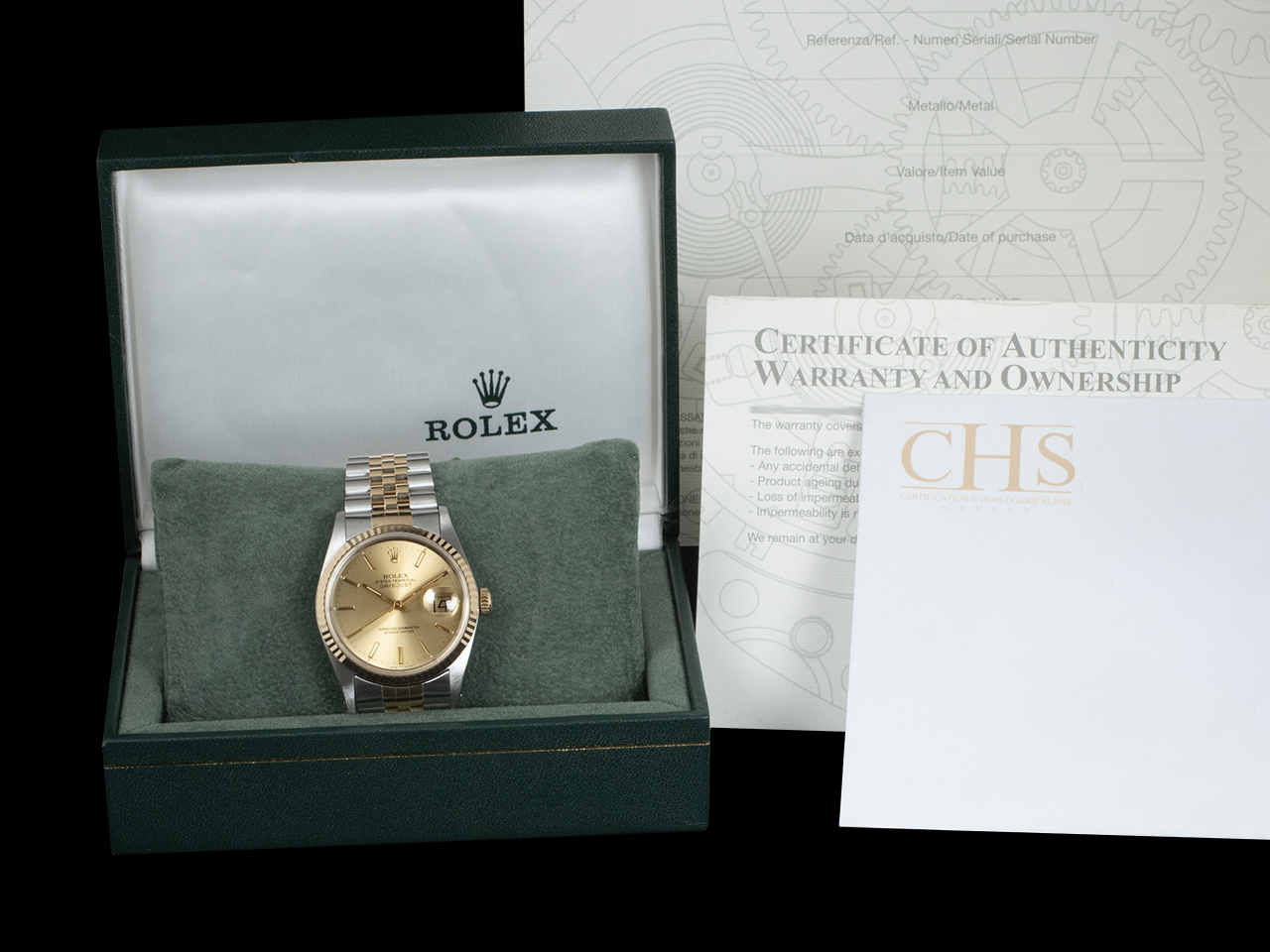Rolex Datejust 36 Champagne Jubilee 16233 Crissy - immagine 5