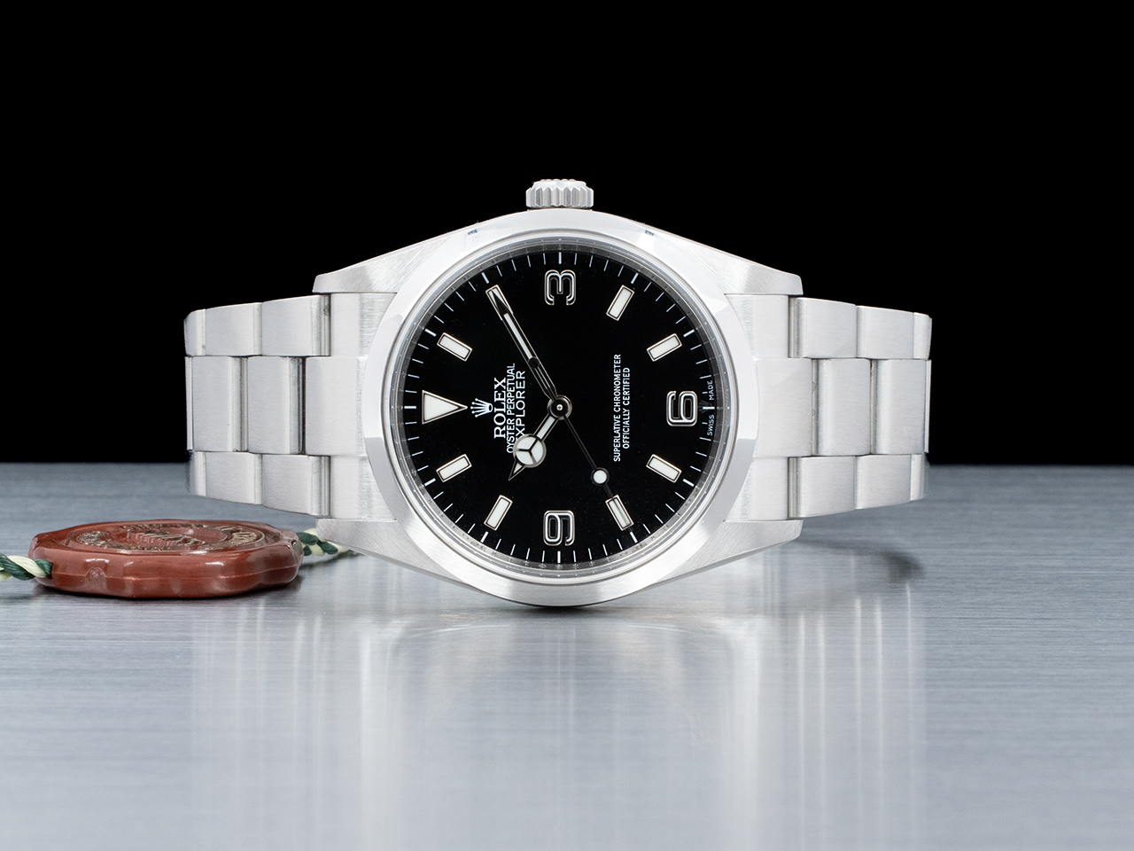 Rolex Explorer 114270 RRR Oyster Quadrante Nero 369 - immagine 3