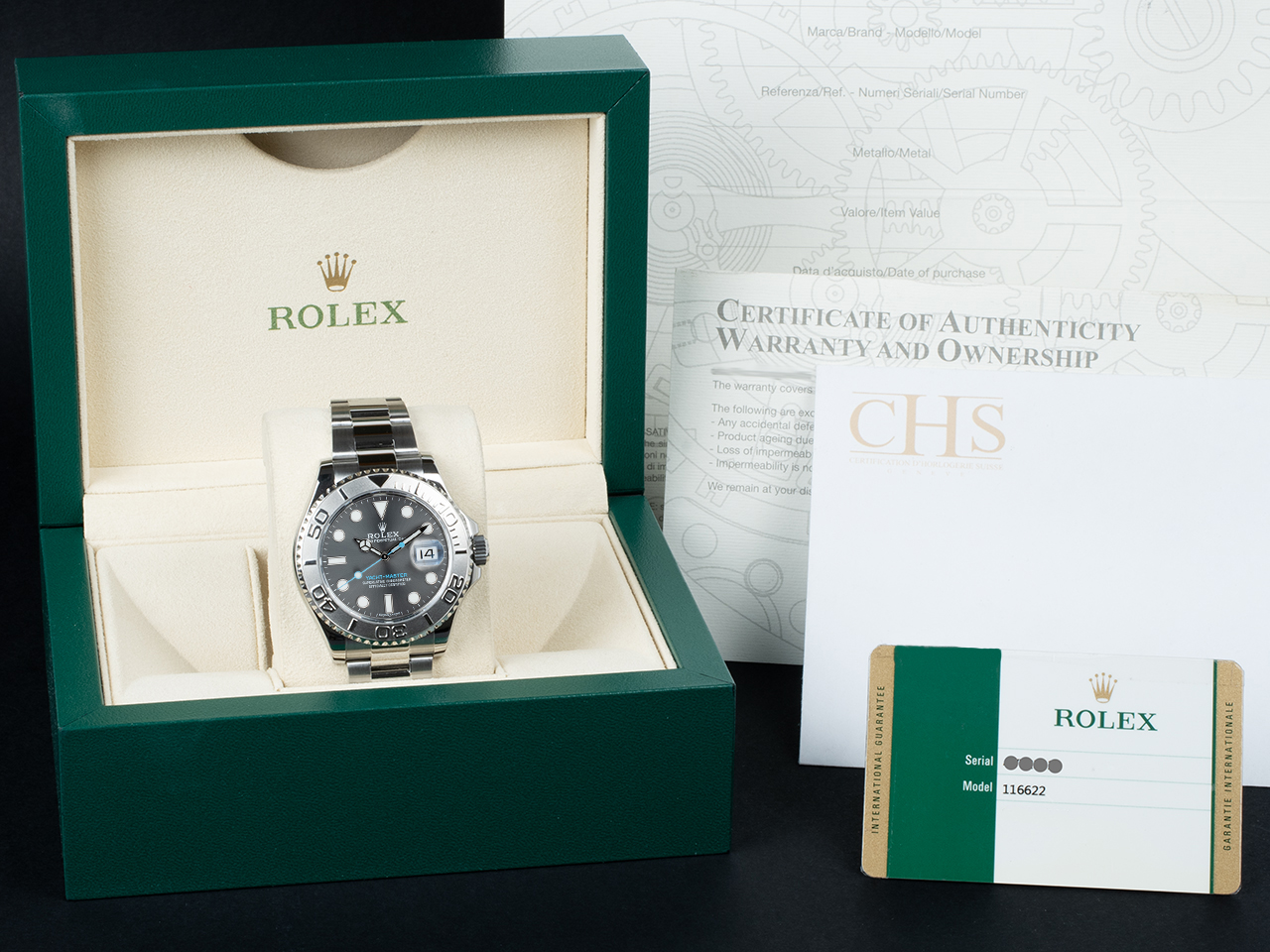 Rolex Yacht Master 40 116622 Oyster Quadrante Ardesia - immagine 4