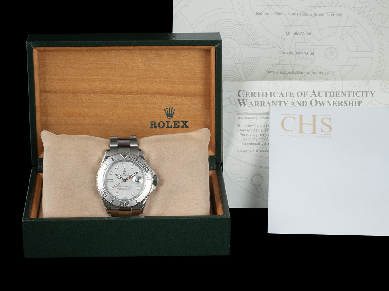Rolex Yacht Master 40 16622 Oyster Quadrante Platino - immagine 5