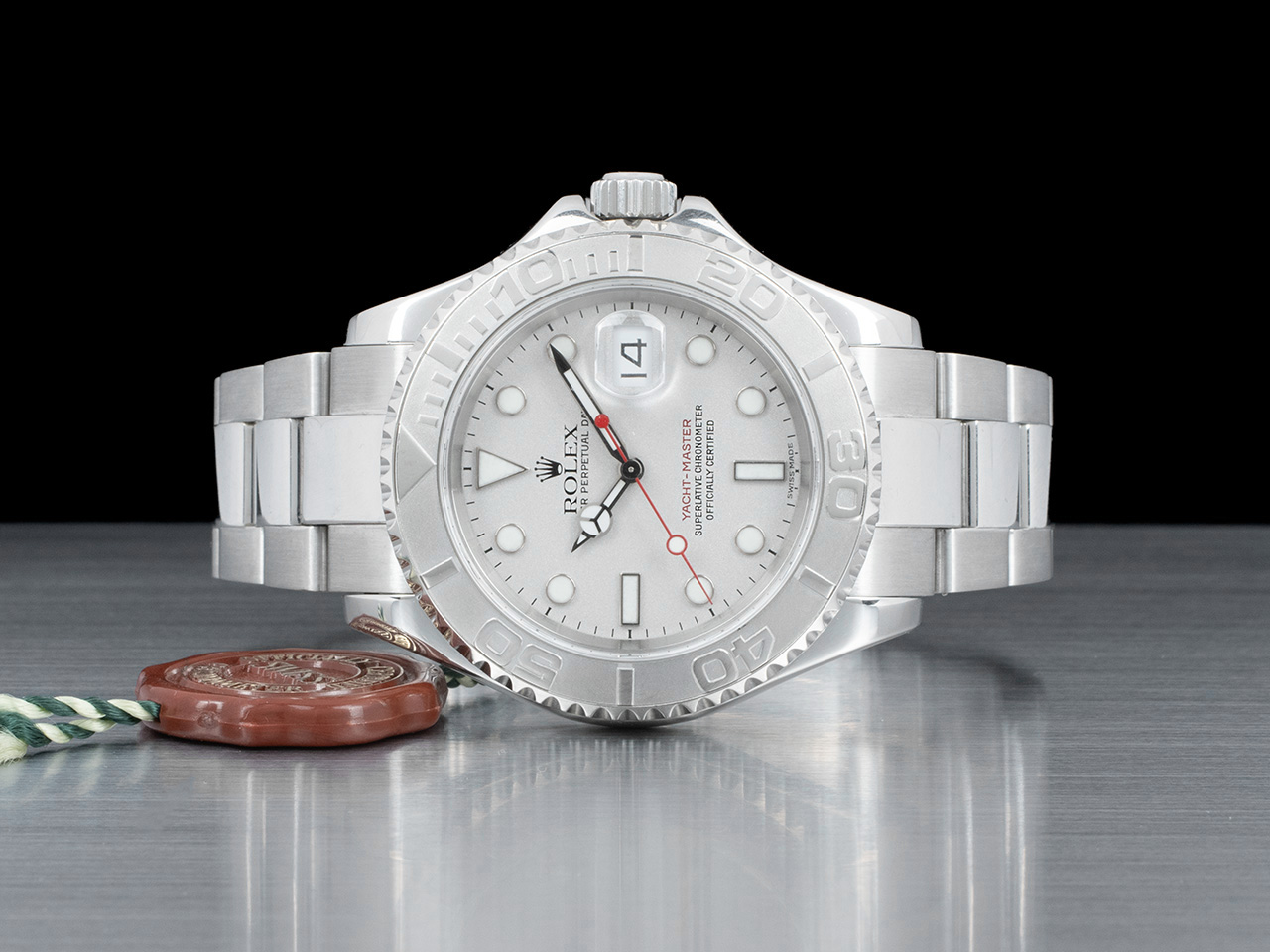 Rolex Yacht Master 40 16622 Oyster Quadrante Platino - immagine 3