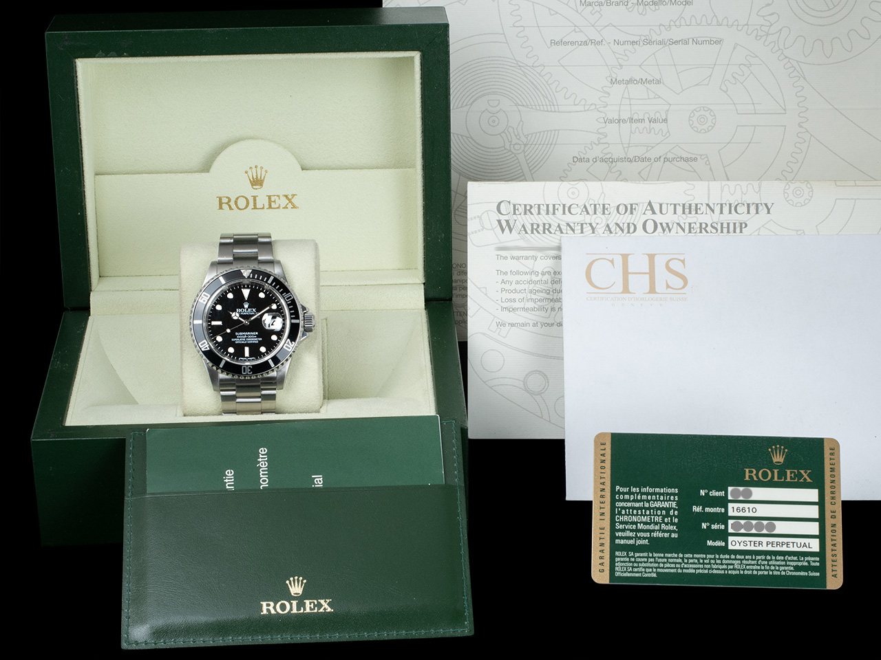 Rolex Submariner Date 16610T Quadrante Nero - immagine 5