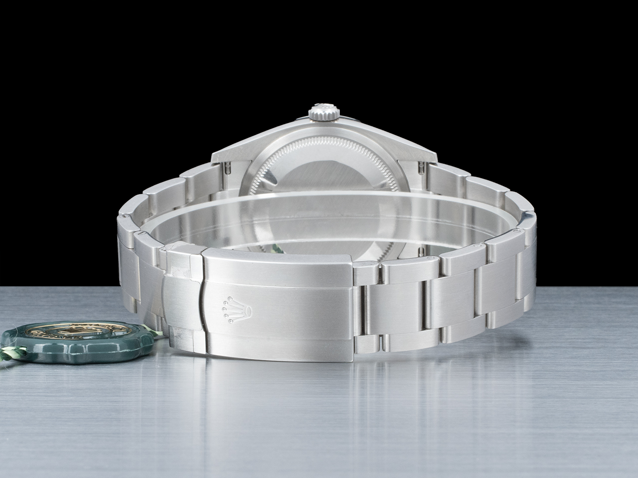 Rolex Oyster Perpetual 36 Blu Oyster 126000 Med Blue - immagine 4