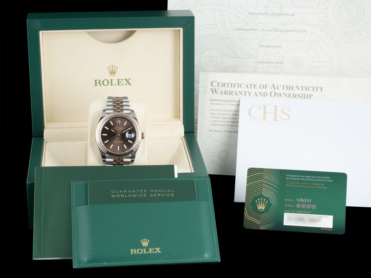 Rolex Datejust 41 Everose 126331 Cioccolato Jubilee Chocolate - immagine 5