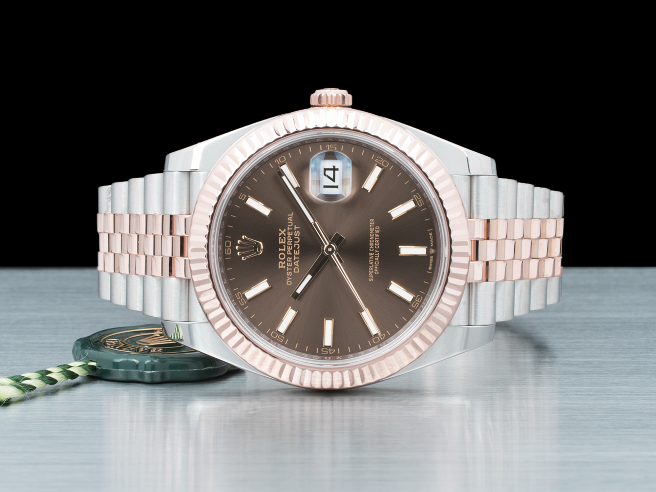 Rolex Datejust 41 Everose 126331 Cioccolato Jubilee Chocolate - immagine 3