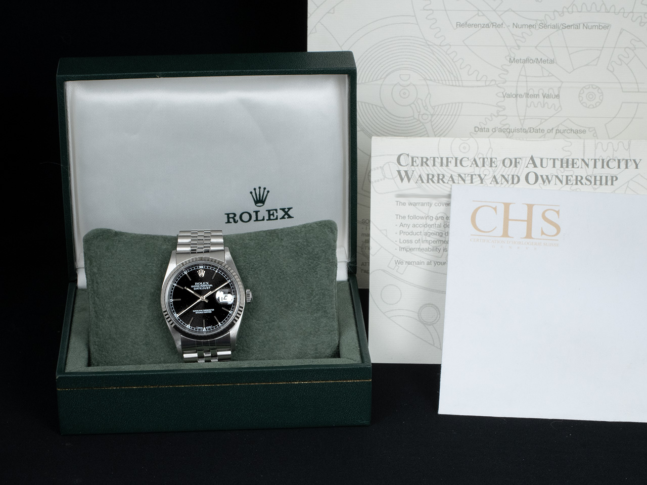 Rolex Datejust 36 Nero Jubilee 16234 Royal Black Onyx - immagine 5
