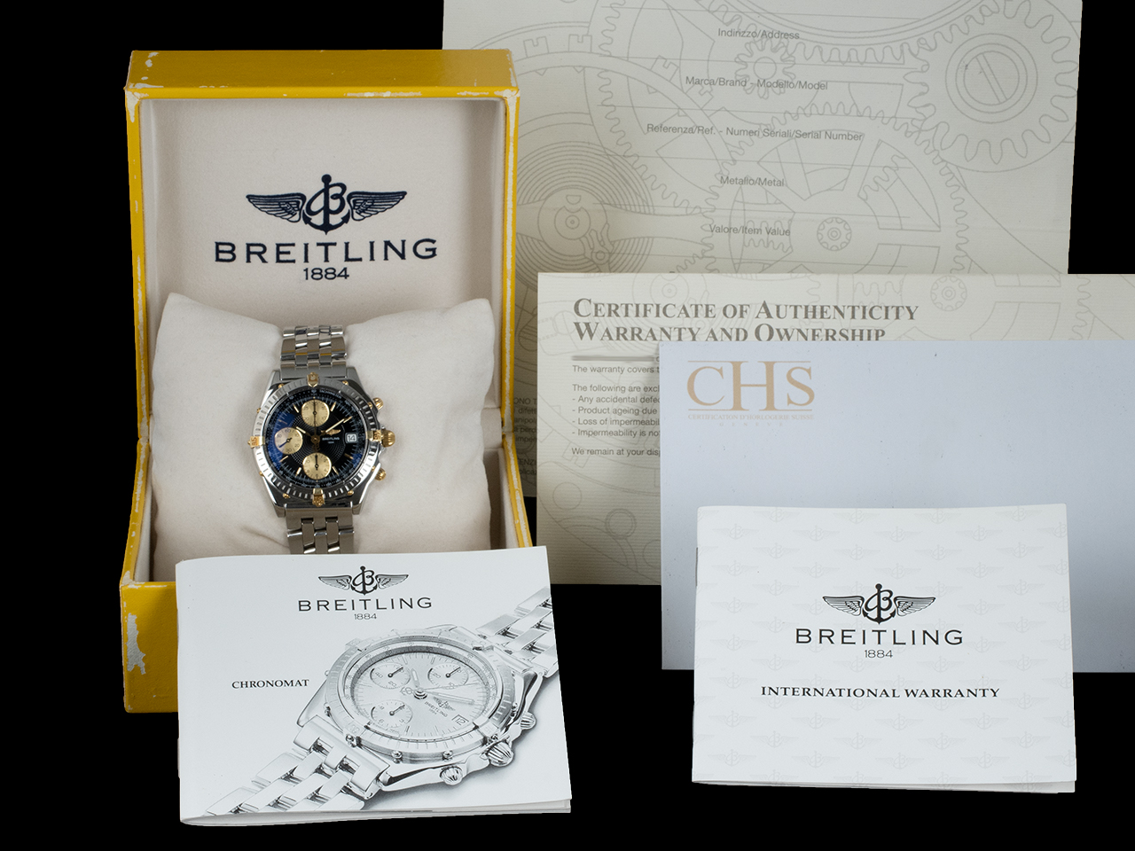 Breitling Chronomat B13050.1 Quadrante Nero - immagine 5