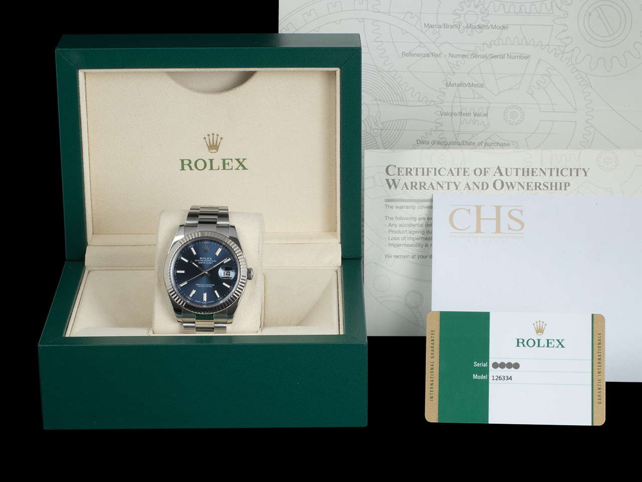 Rolex Datejust 41 Oyster 126334 Blu Vivo - immagine 5