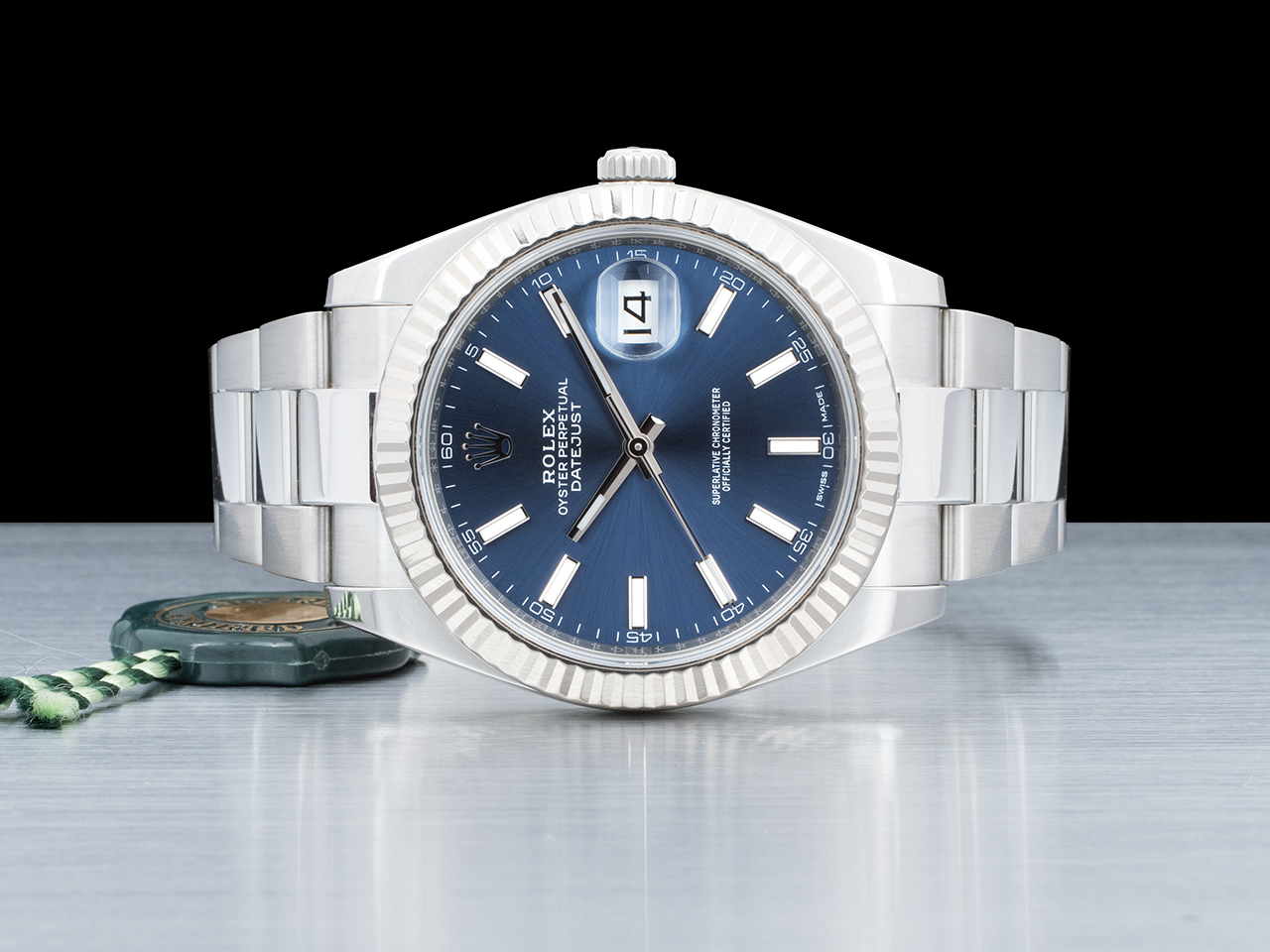 Rolex Datejust 41 Oyster 126334 Blu Vivo - immagine 3